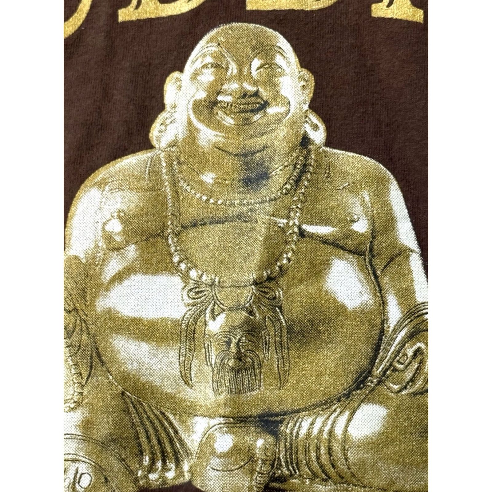 Fruit Of The Loom VINTAGE Buddha Bless UU Shirt Large Unitarian Universalist Siddhartha Lord Nike Size US L / EU 52-54 / 3 - 4 Thumbnail