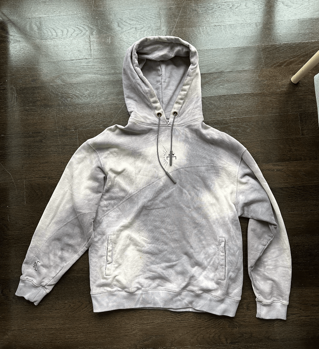 A-COLD-WALL* SSENSE Exclusive Grey Logo Hoodie Size XS / US 0-2 / IT 36-38 - 2 Thumbnail