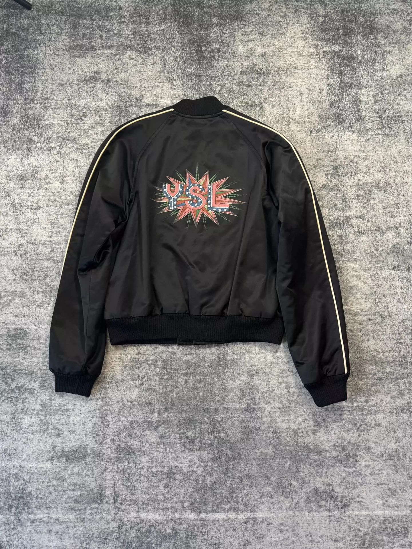 Saint Laurent Paris Saint Laurent Paris Back logo baseball jacket Size US XS / EU 42 / 0 - 1 Thumbnail
