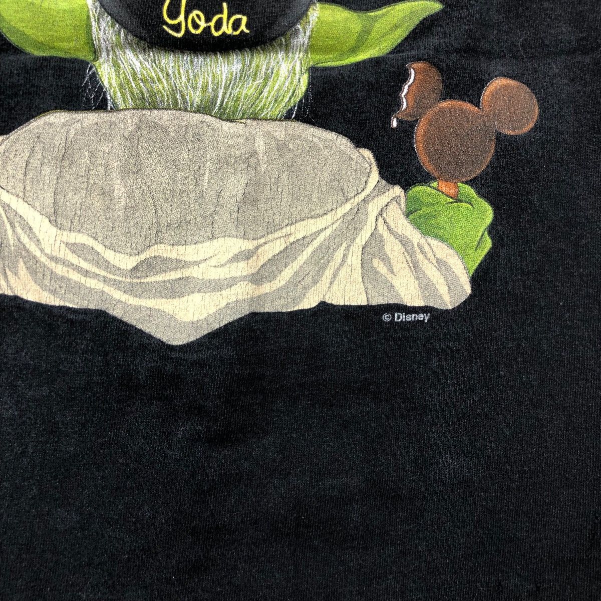 Disney Trashed! 00s Star Wars Yoda Disney Ride Lucas Films TShirt Size US M / EU 48-50 / 2 - 7 Thumbnail