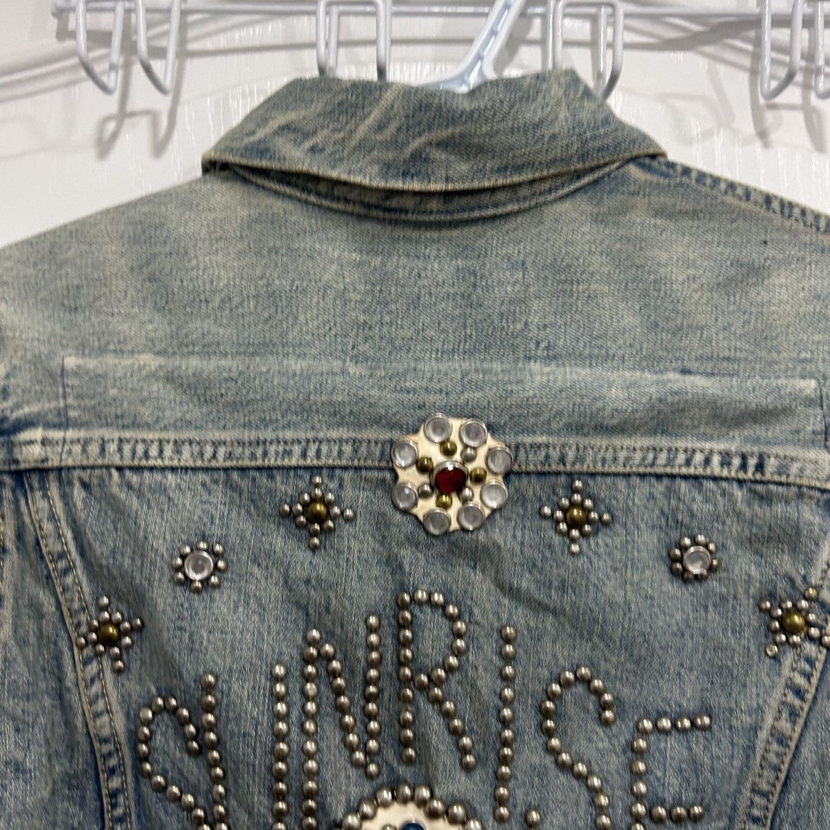 Kapital Vintage Kapital Rhinestone Sunset Pueblo Denim Jean Jacket Size US S / EU 44-46 / 1 - 3 Thumbnail