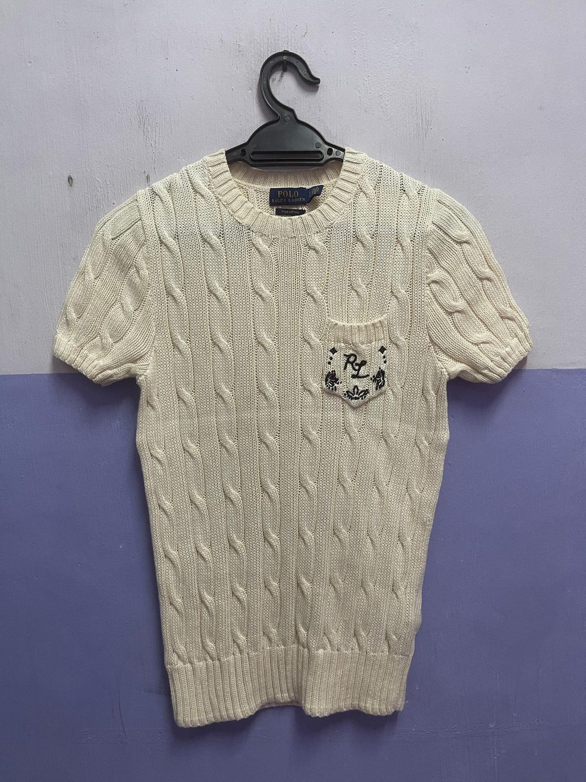 Polo Ralph Lauren Polo Ralph Lauren RL Cable Knitwear Size US S / EU 44-46 / 1 - 1 Thumbnail