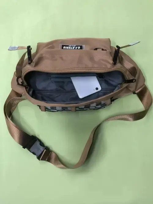 Ring Of Fire Patch Drawstring Design Waist Bag Size ONE SIZE - 3 Thumbnail