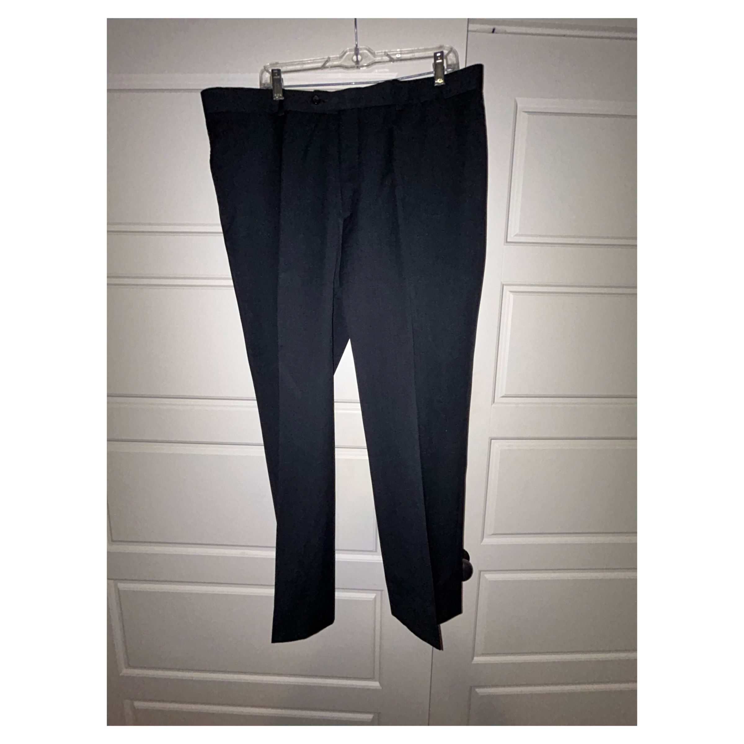 Pronto Uomo Pronto Uomo Platinum Men's Black Suit Size 46S - 7 Thumbnail