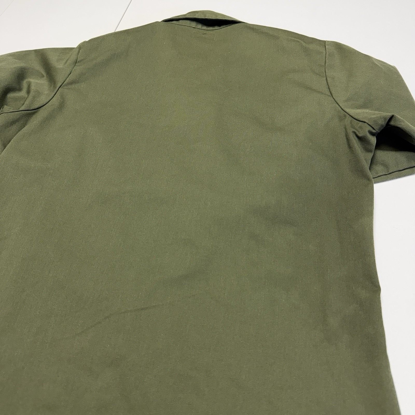 Vintage Vintage Military 507 Dura Press Shirt Mens Army Shade Green Size US L / EU 52-54 / 3 - 5 Thumbnail