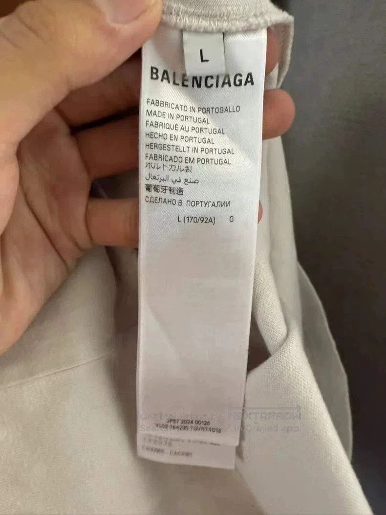 Balenciaga Balenciaga Statue of Liberty White Tee. Size US L / EU 52-54 / 3 - 4 Thumbnail