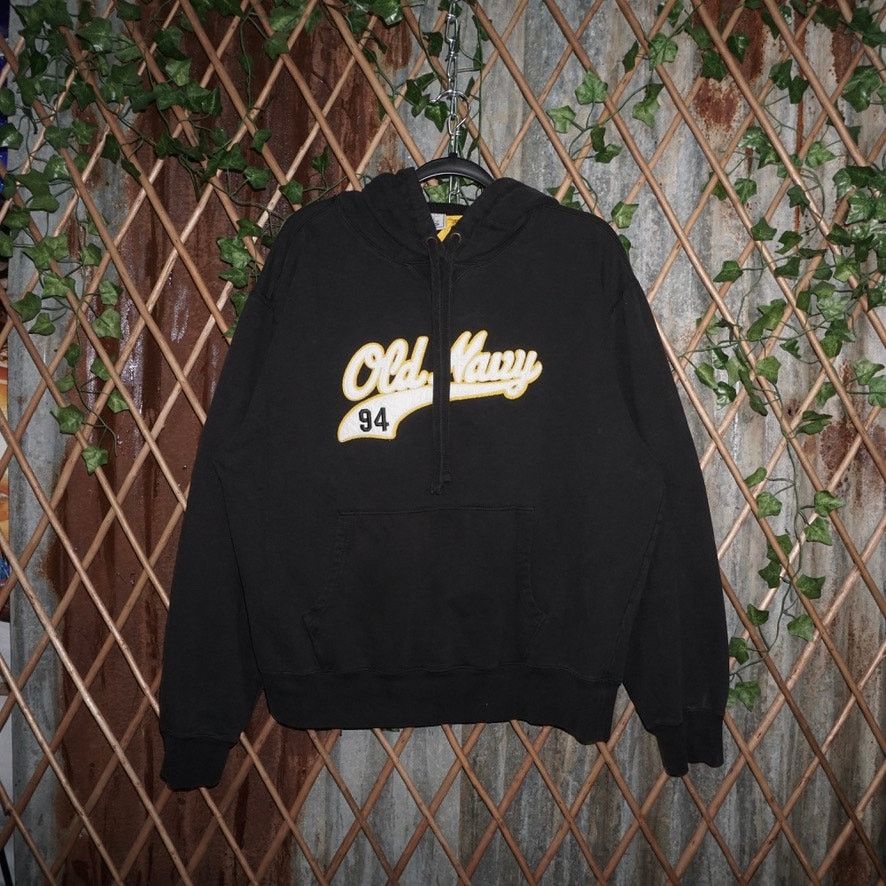 Old Navy Large - Vintage Y2K Old Navy 94 embroider heavy 2000s hoodie Size US L / EU 52-54 / 3 - 1 Thumbnail