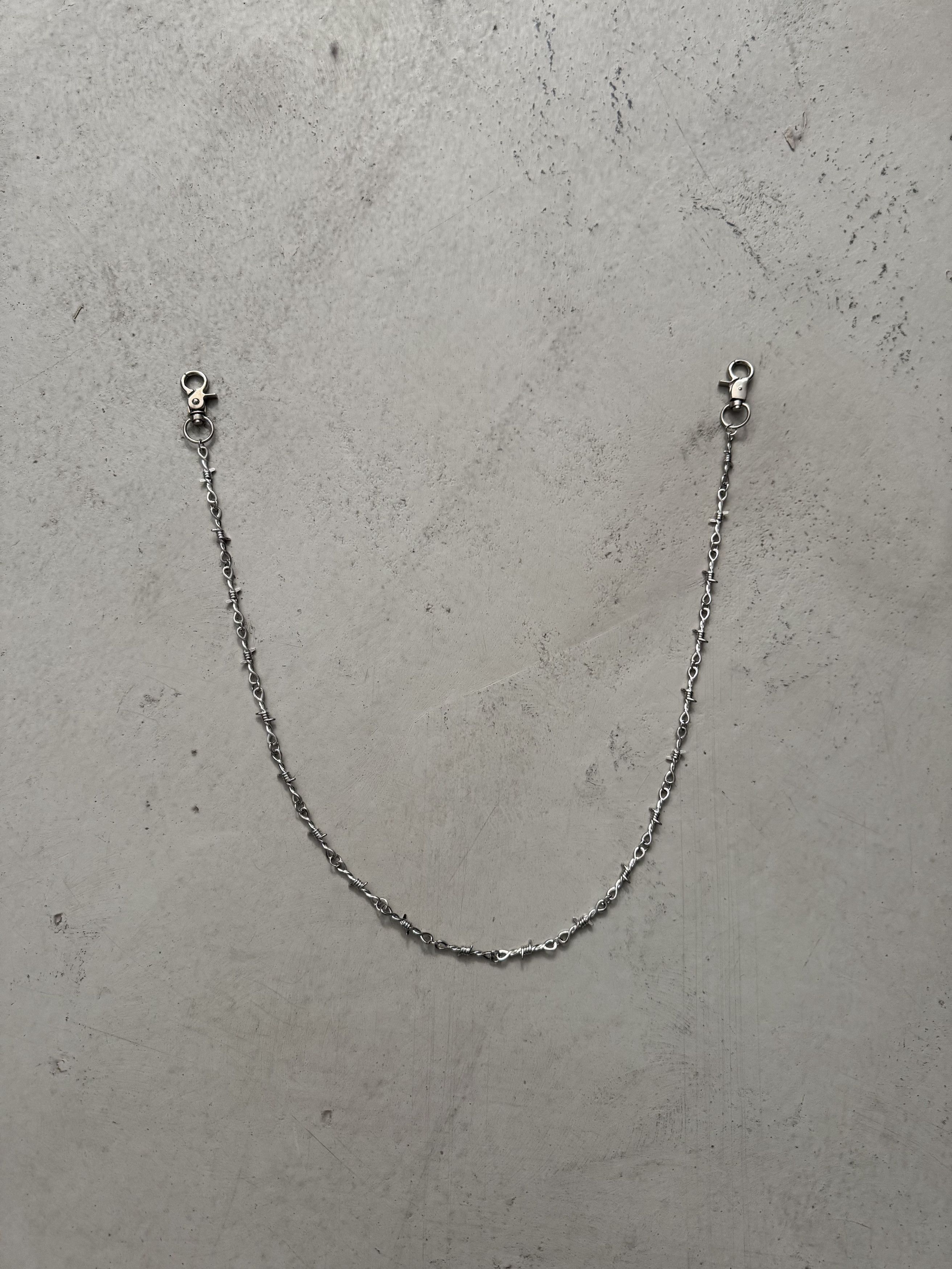 Jewelry barbed wire wallet chain Size ONE SIZE - 1 Thumbnail