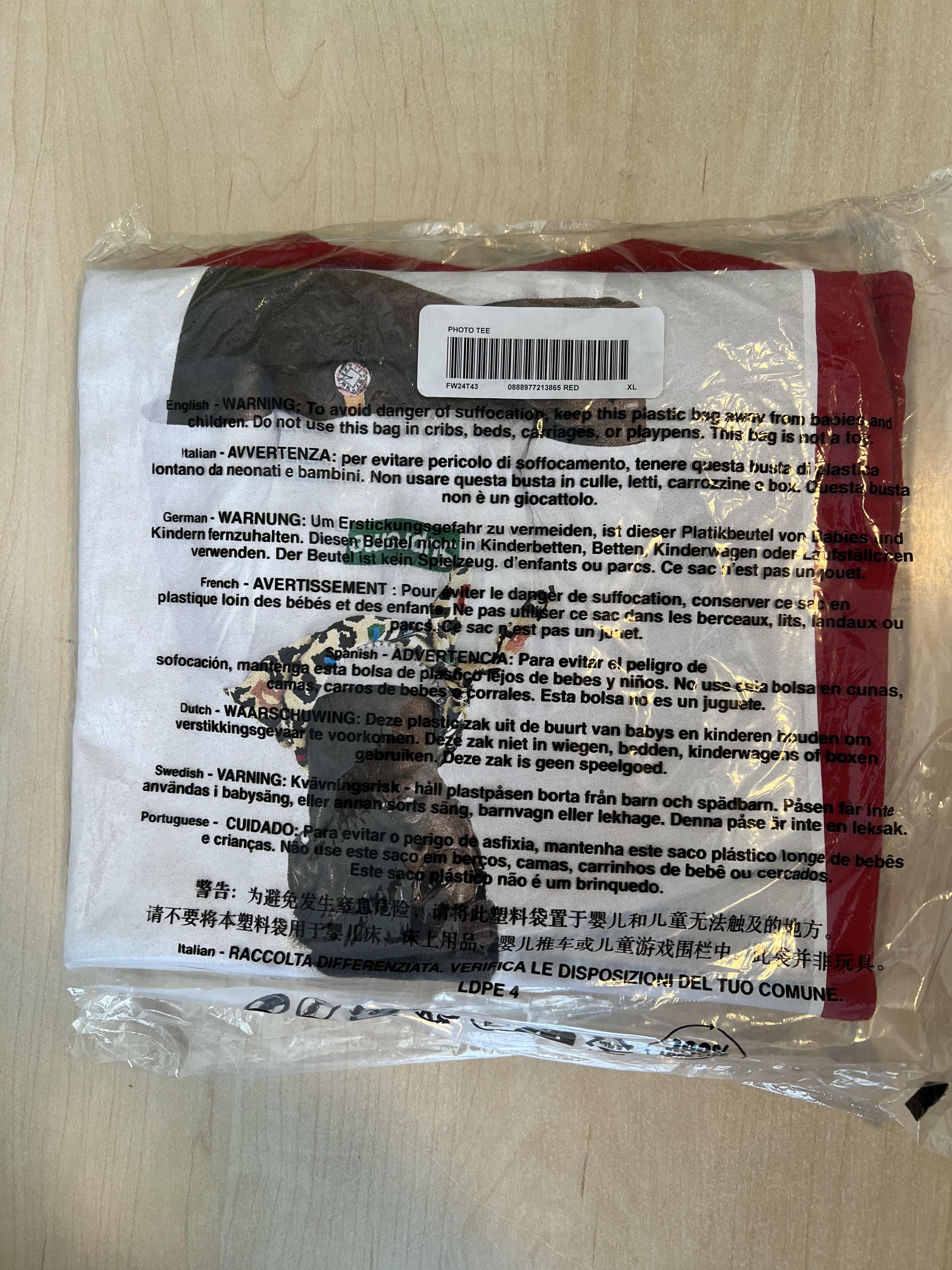 Tyler The Creator Supreme Tyler The Creator Tee Red Size US XL / EU 56 / 4 - 2 Thumbnail
