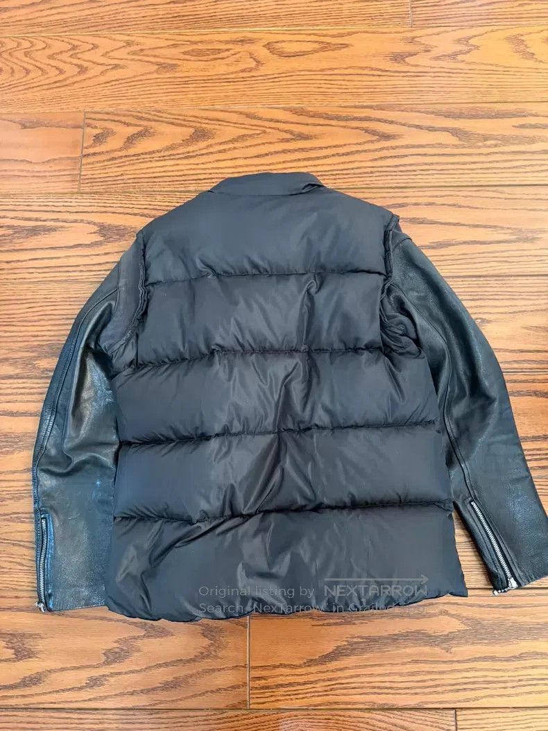 Undercover Undercover Leather sleeve down jacket Size US L / EU 52-54 / 3 - 9 Thumbnail