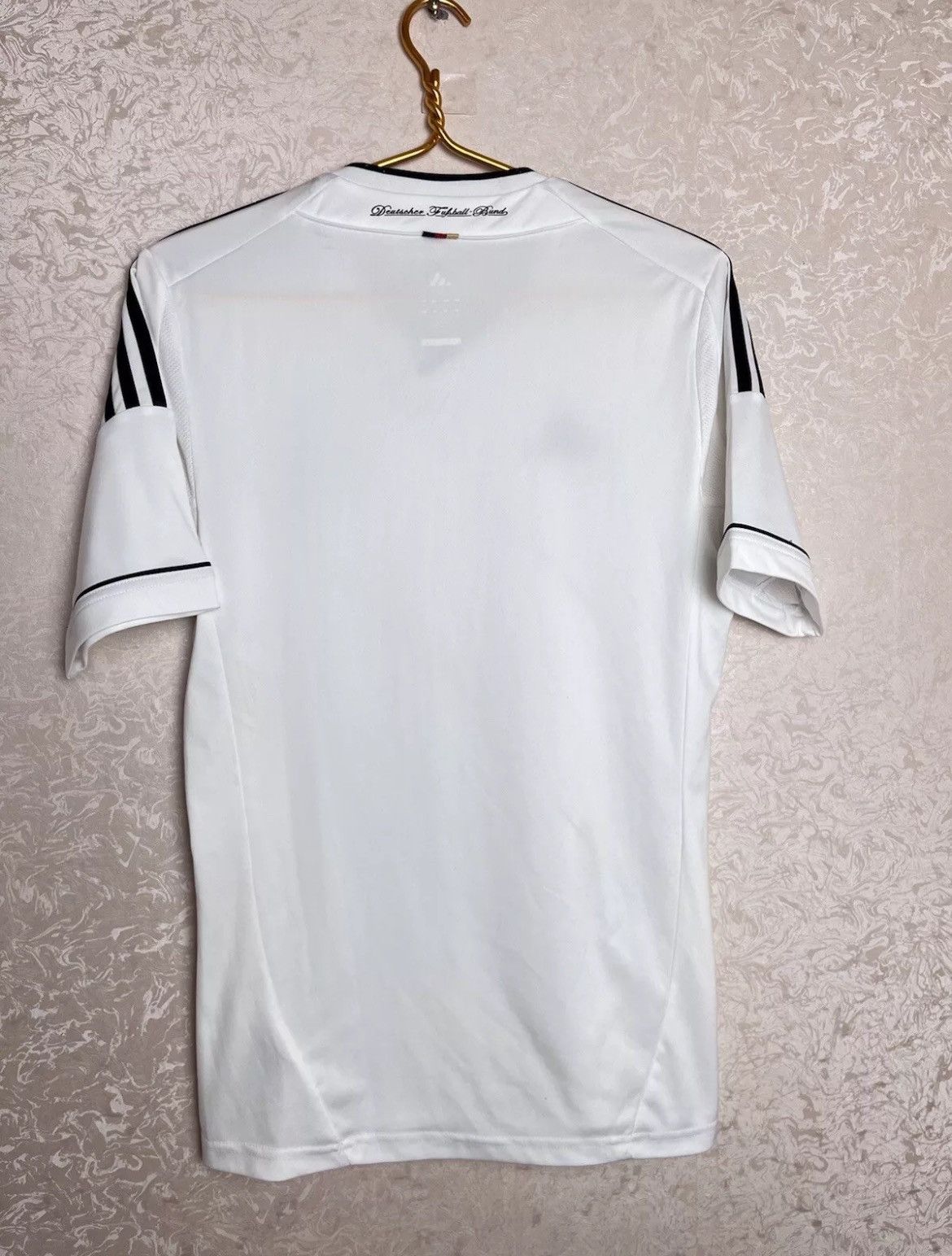 Adidas Adidas Germany White Soccer Jersey X20656 2012 Men's Size S Size US S / EU 44-46 / 1 - 2 Thumbnail
