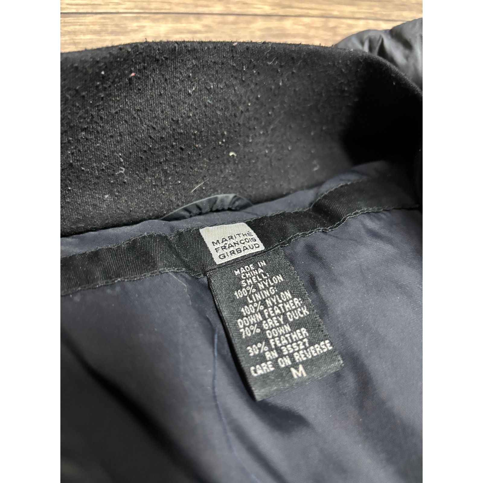 Marithe + Francois Girbaud × Vintage VTG Marithe Francois Girbaud Puffer Jacket Women Sz M Black Size M / US 6-8 / IT 42-44 - 3 Thumbnail