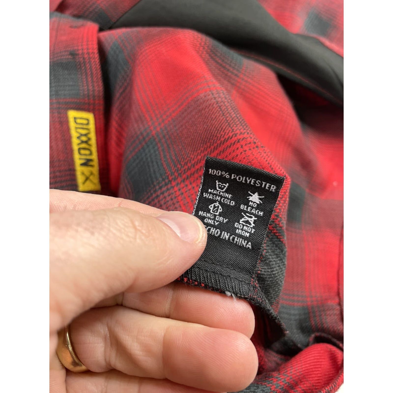 Vintage DIXXON Flannel Fireside Shirt Long Sleeve Men XL Plaid Button-Up Size US XL / EU 56 / 4 - 4 Thumbnail