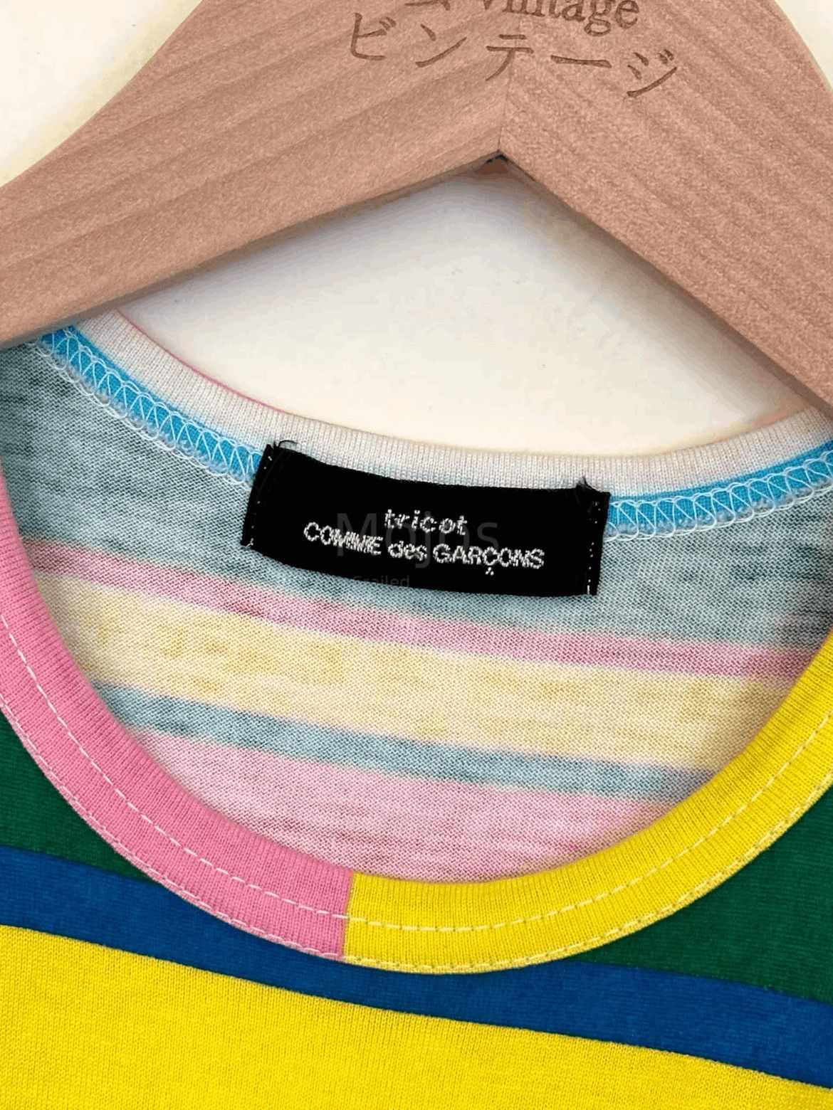 Comme des Garcons Sz F Comme Des Garcons Tricot 01SS Color Joint Tank Top-250 Size US M / EU 48-50 / 2 - 4 Thumbnail