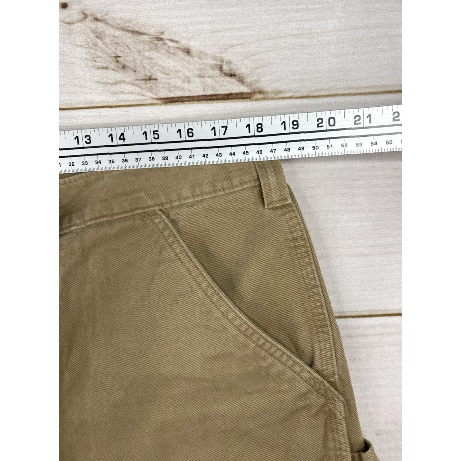 Carhartt Carhartt Pants Mens 38x34 Brown Relaxed Fit Carpenter Utility Workwear B324 - Vintage? No Size US 38 / EU 54 - 3 Thumbnail