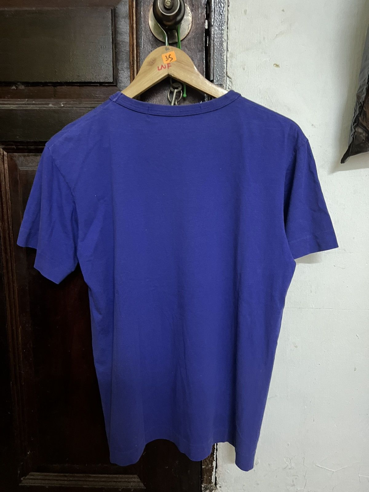 Comme des Garcons VTG Comme des Garçons PLAY Big Heart Purple SINGLE STITCH Size US S / EU 44-46 / 1 - 6 Thumbnail