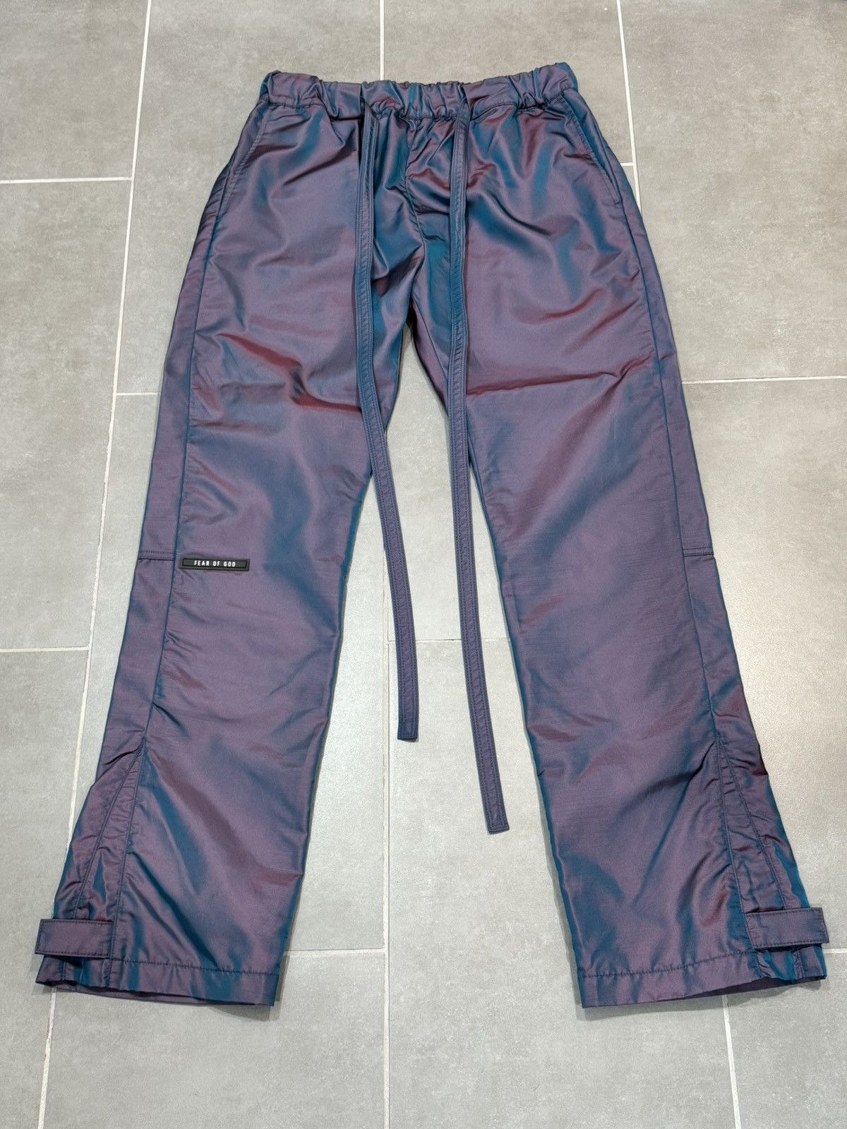 Fear of god 6th collection iridescent nylon pants size S