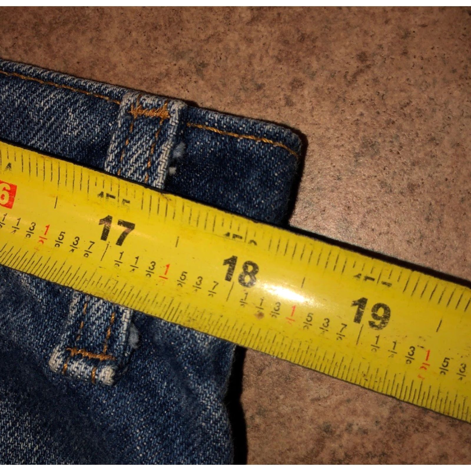 Levi's VINTAGE Levi’s Co Mens Orange Tab Blue Jeans Size 38 X 30 Casual Straight Bottoms Mens Size US 38 / EU 54 - 7 Thumbnail