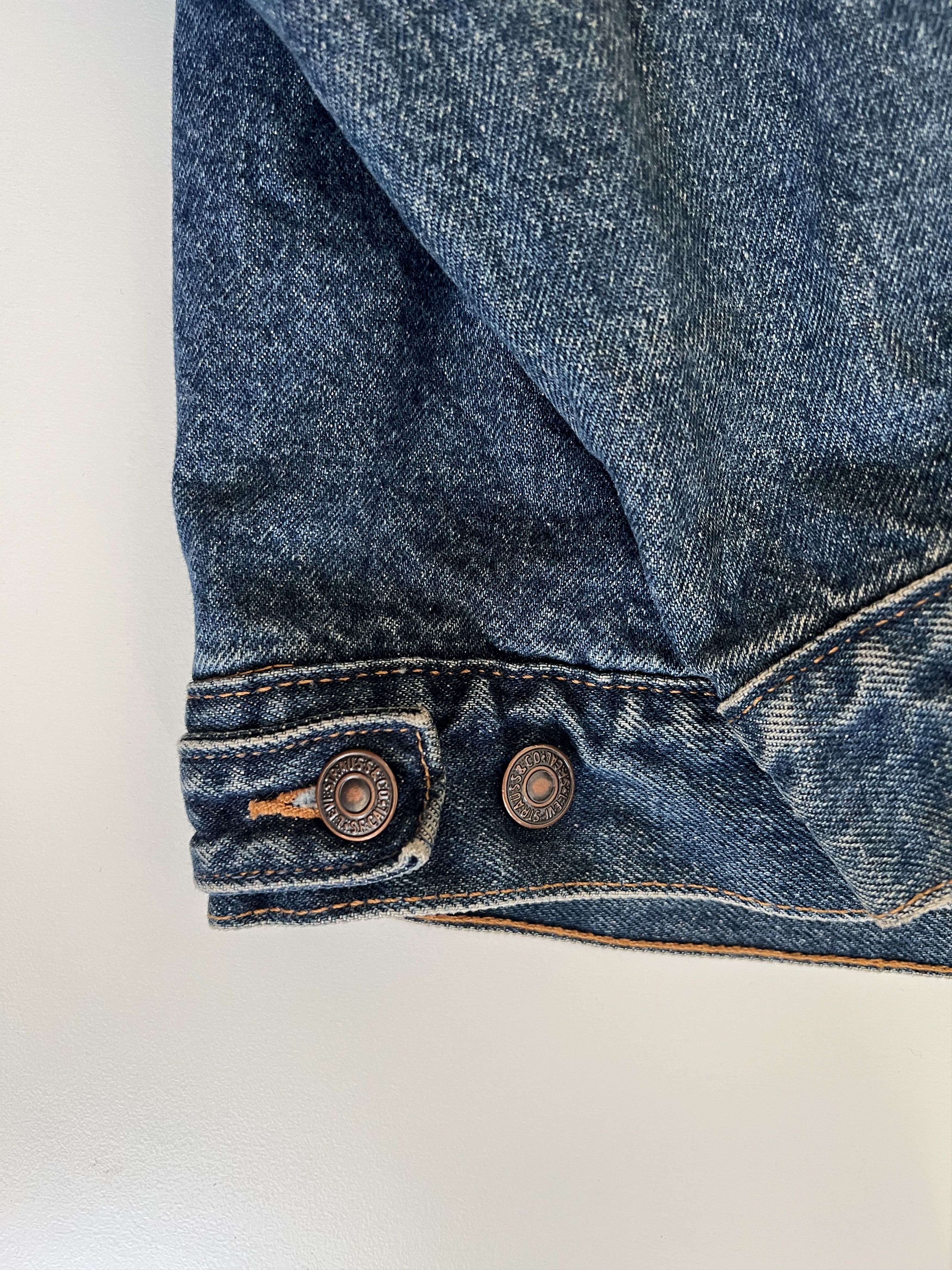 Levi's Vintage Clothing Levi’s Sherpa Denim Jacket – Blue – 90s Workwear Classic Size US M / EU 48-50 / 2 - 6 Thumbnail