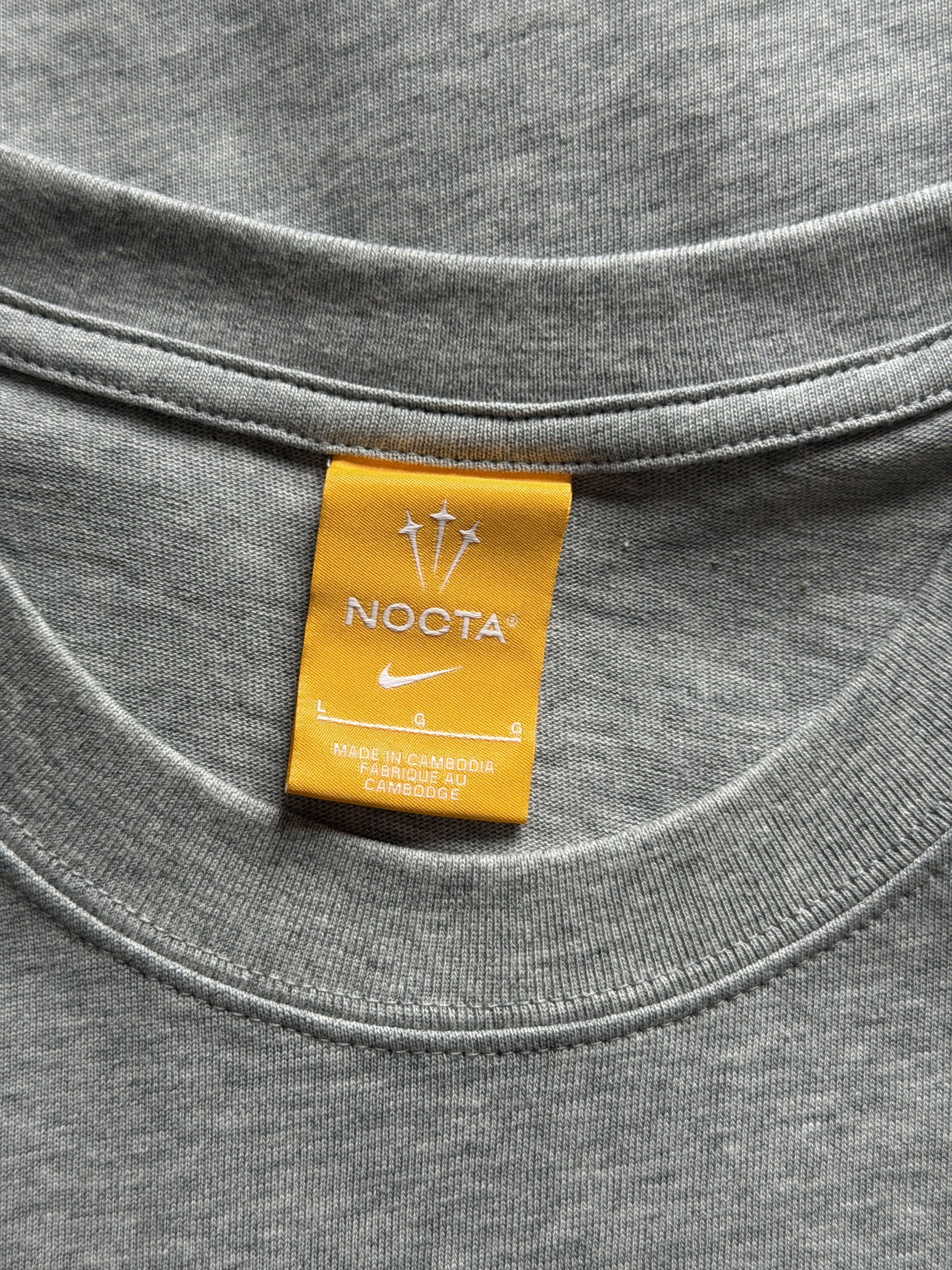 NOCTA × Nike Nike NOCTA Homecoming Yasuke Tee in Gray Size US L / EU 52-54 / 3 - 6 Thumbnail
