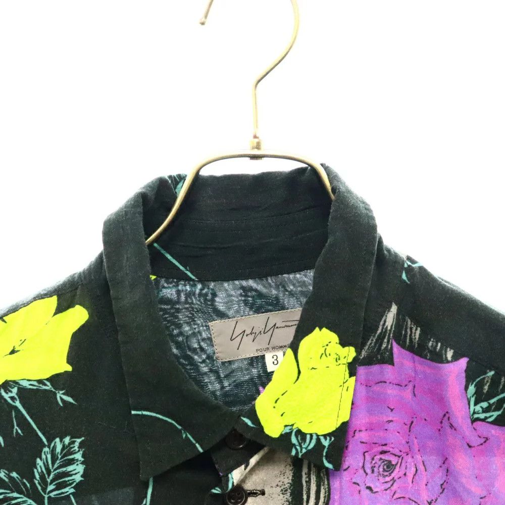Yohji Yamamoto Yohji Yamamoto POUR HOMME 16SS Rayon Long Sleeve Shirt Size US L / EU 52-54 / 3 - 3 Thumbnail