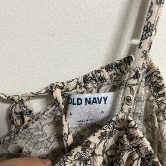 Old Navy Old Navy Long Sleeve Floral Dress Size L / US 10 / IT 46 - 4 Thumbnail