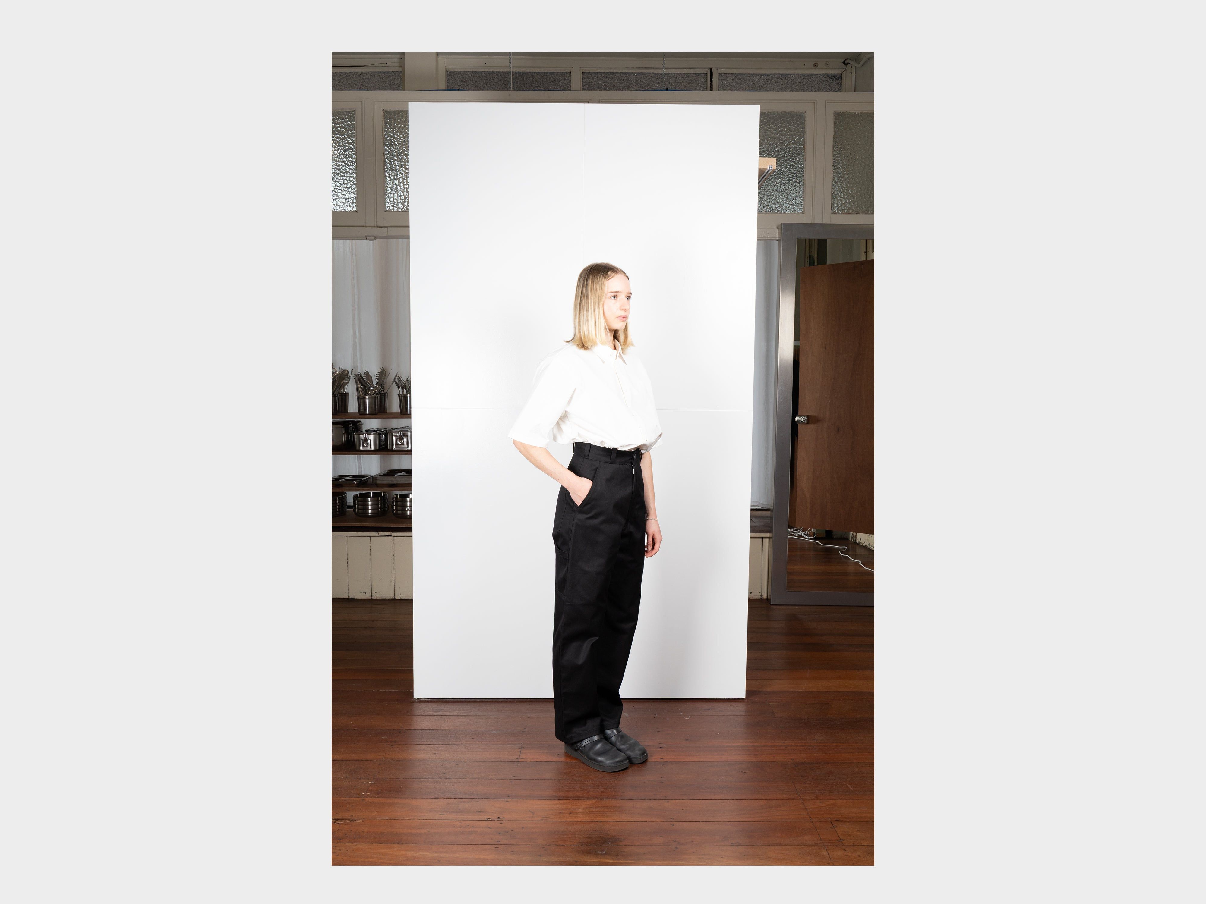 MAN-TLE R0J6 Jebok Pants - Black Work Size US 34 / EU 50 - 8 Thumbnail