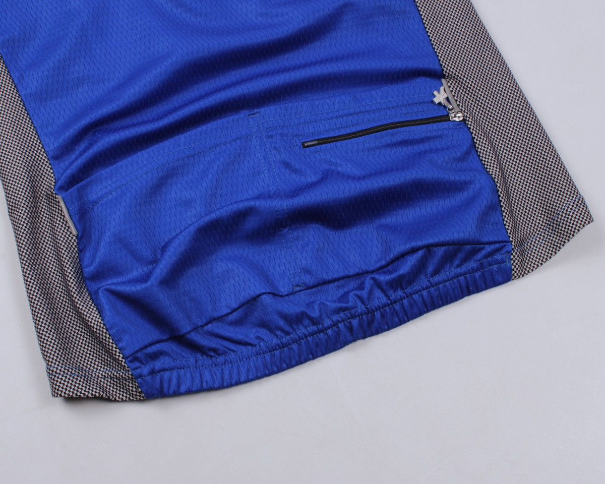Asos ASSOS of Switzerland Vintage Blue Half Zip Cycling Jersey Size L / US 10 / IT 46 - 7 Thumbnail