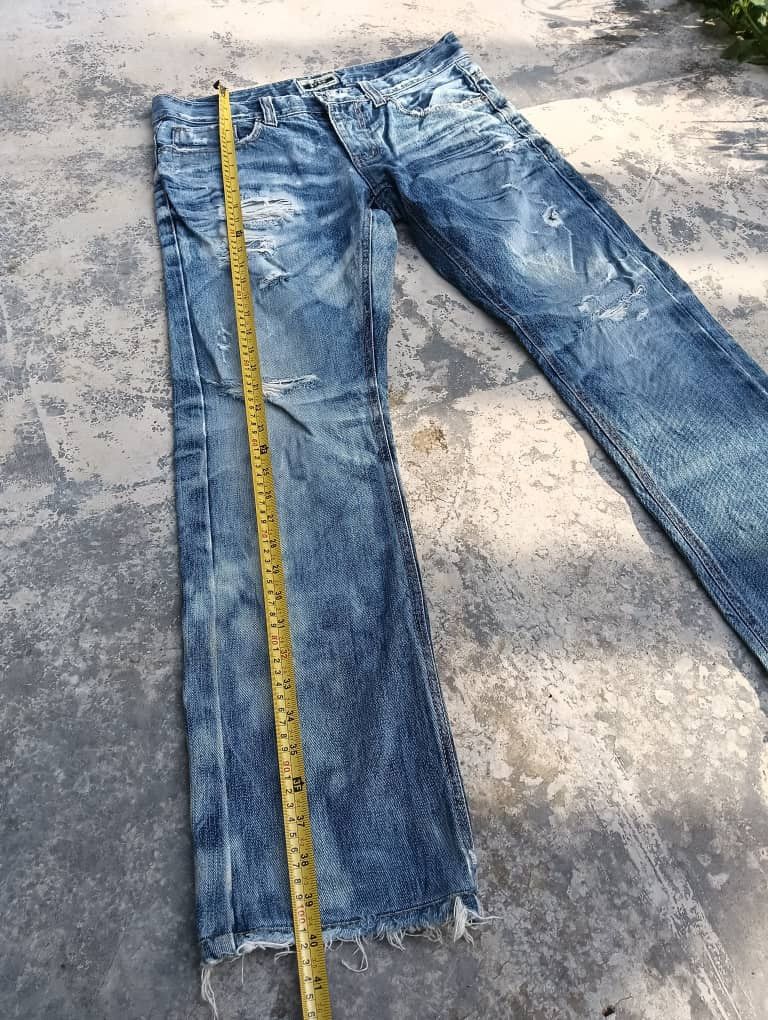 Hysteric Glamour × Japanese Brand Dpsr distressed bleach jeans size 32 Size US 32 / EU 48 - 10 Thumbnail