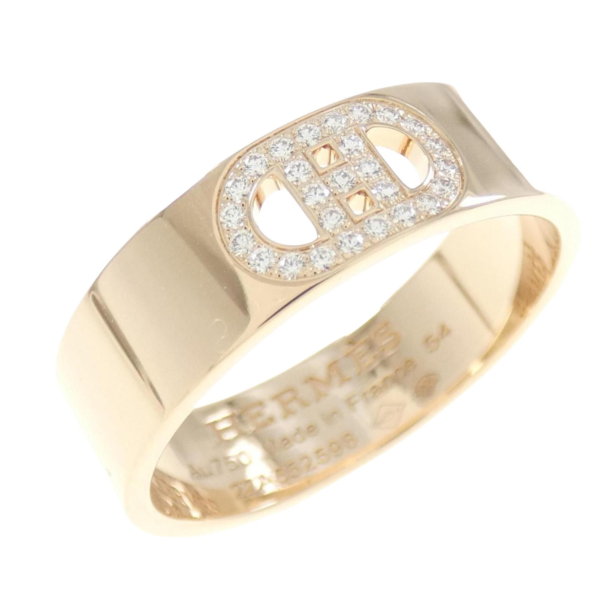 Hermes Hermès H D'ancre ring Size ONE SIZE - 1 Thumbnail
