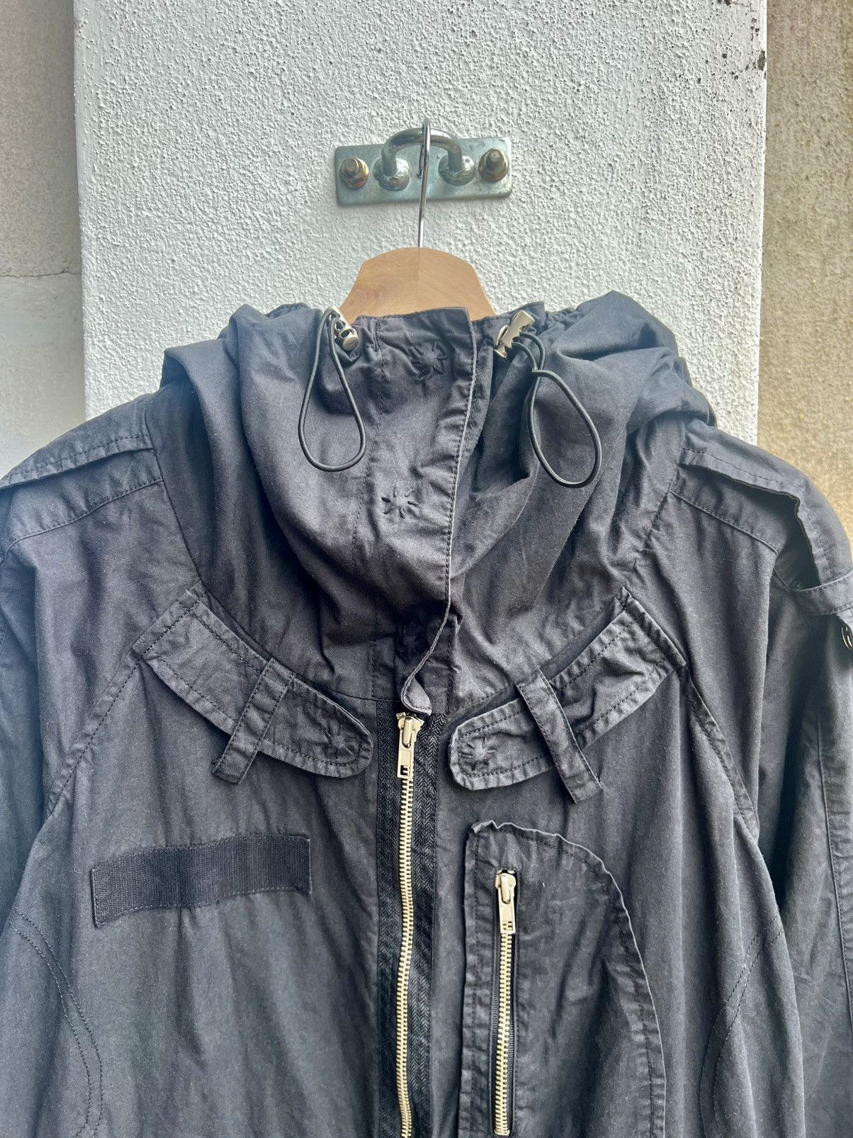GOA G.O.A PARACHUTE RAINCOAT MILITARY JACKET Size US M / EU 48-50 / 2 - 9 Thumbnail