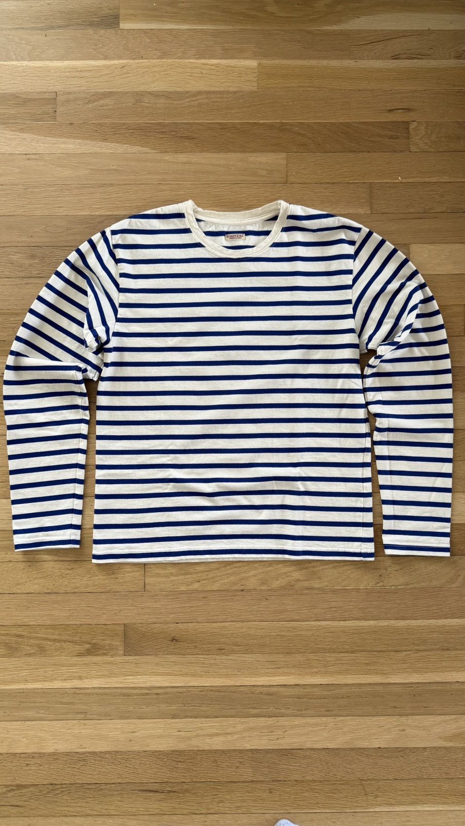 Kapital Kapital Smiley Profile Long Sleeve Jersey Blue Size 5 Size US M / EU 48-50 / 2 - 1 Thumbnail