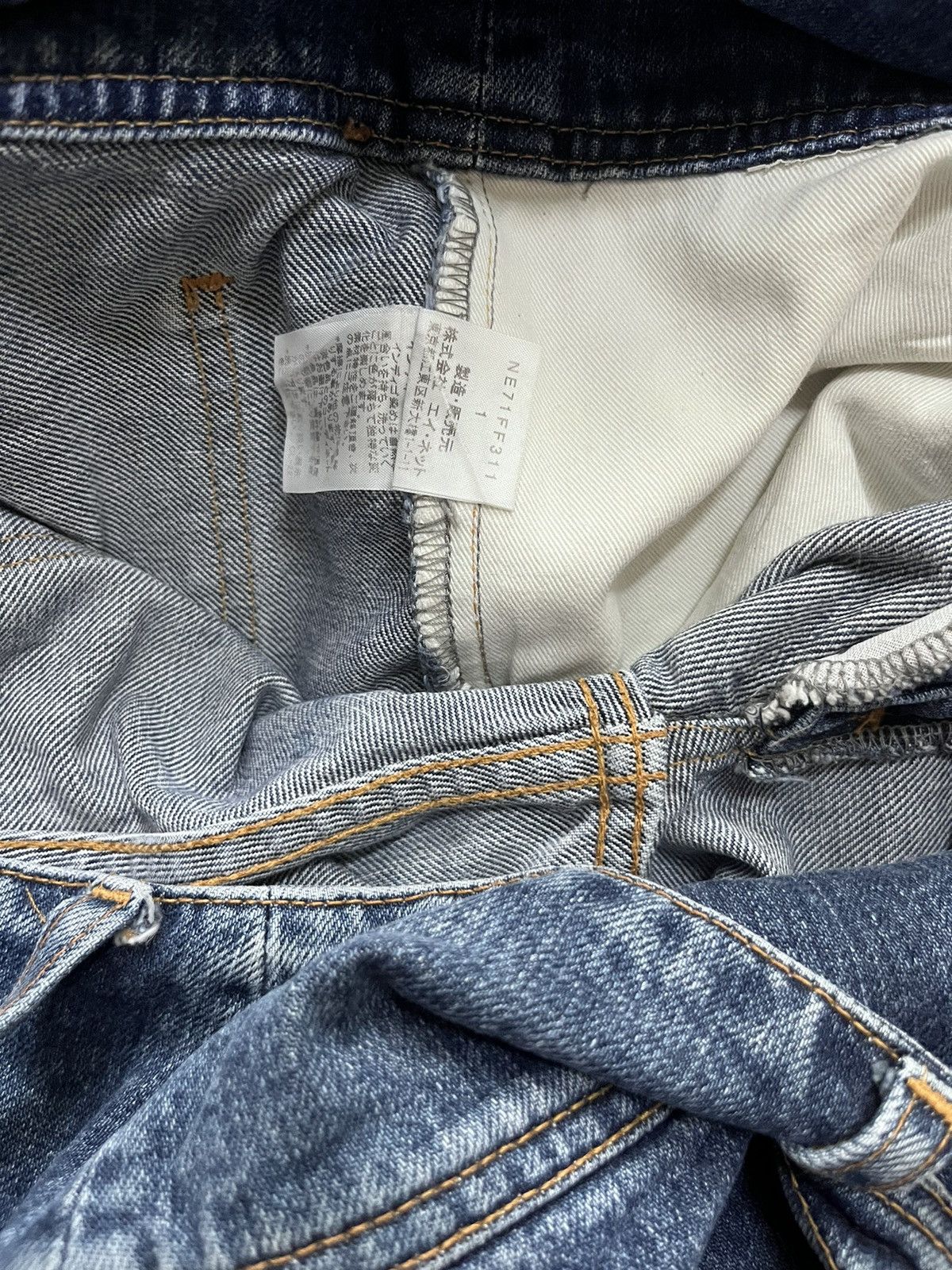 Ne-Net 00s ISSEY MIYAKE flap pockets #F3 Size 28" / US 6 / IT 42 - 10 Thumbnail