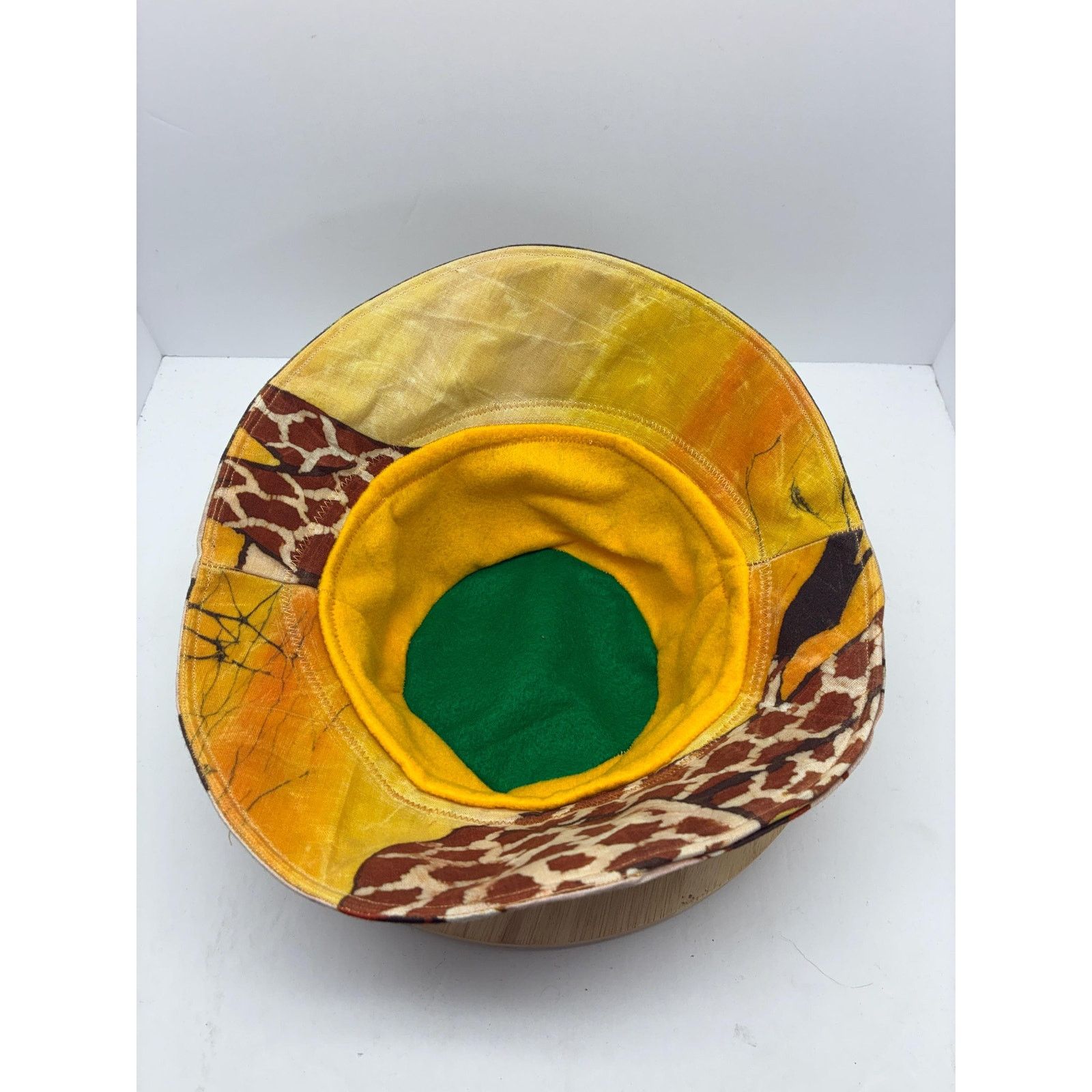 Other Gerald — Upcycled Waxed Cotton Giraffe Bucket Hat Size ONE SIZE - 10 Thumbnail