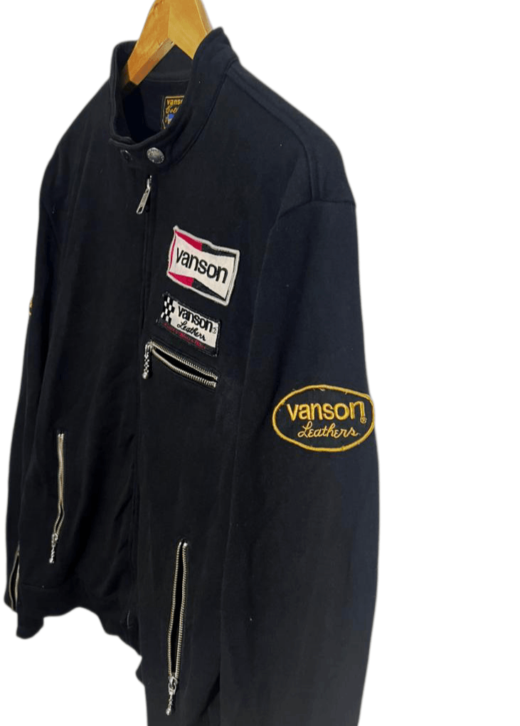 Vanson Leathers VANSON LEATHERS RIDING EMBROIDERY JACKET Size US L / EU 52-54 / 3 - 7 Thumbnail