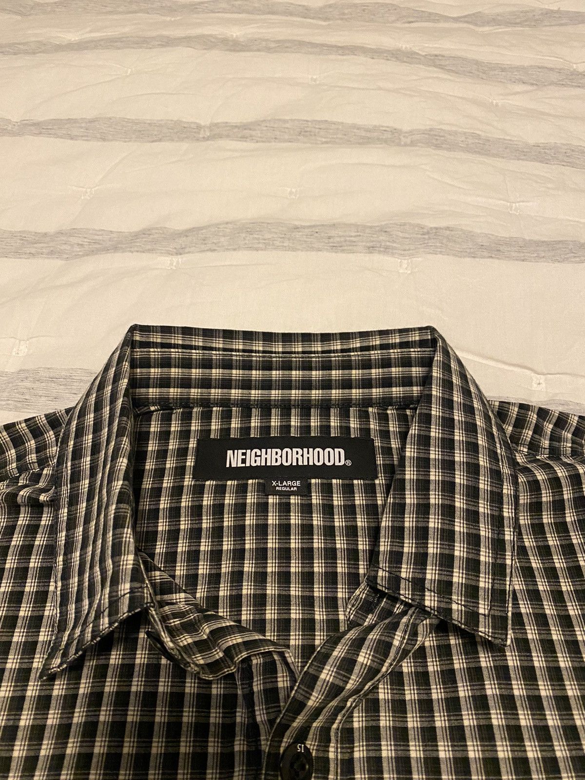 Neighborhood Neighborhood Japan Gingham Hombre Check Shirt XL NWT Size US XL / EU 56 / 4 - 9 Thumbnail