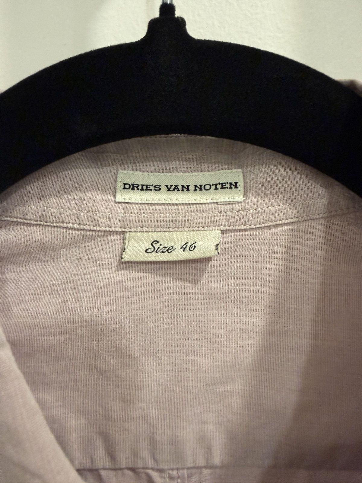 Dries Van Noten Dries van noten tuxedo shirt pink Size US S / EU 44-46 / 1 - 2 Thumbnail