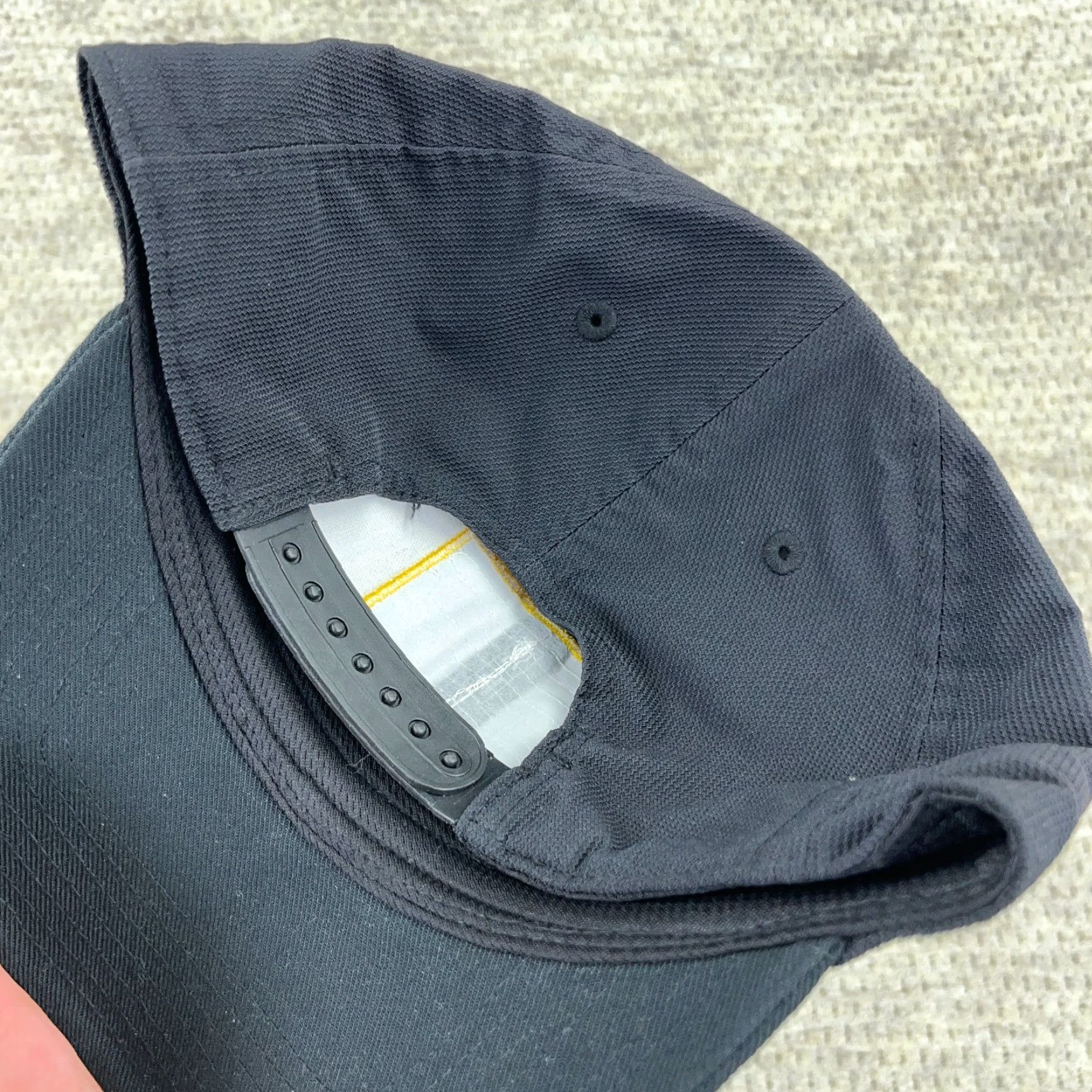 Adidas Adidas Hat Cap Baseball Mens One Size Black Gray Carlsbad CA Golf Patch Dad Progressive Logo Outdoor Retro Sports Size ONE SIZE - 4 Thumbnail