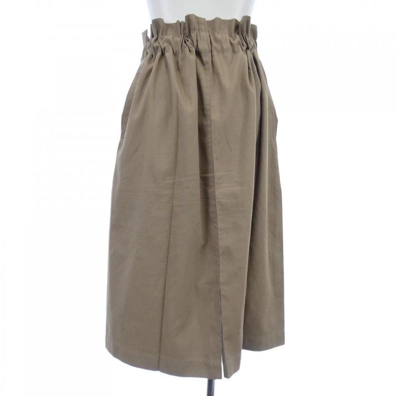 Issey Miyake Issey Miyake size:one size Brown elastic skirt Size 32" / US 10 / IT 46 - 2 Thumbnail
