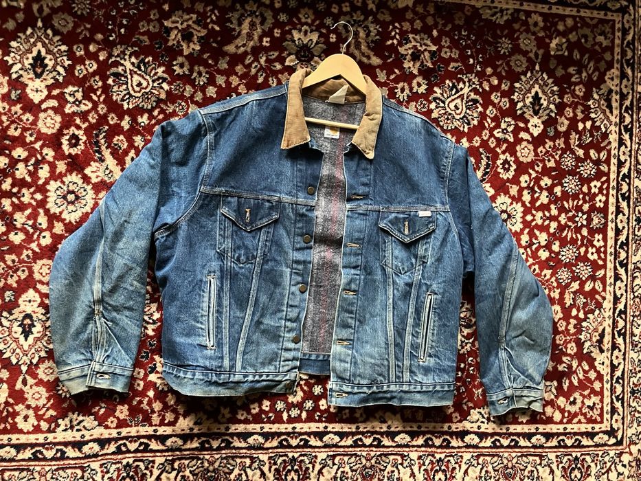 levis denim jacket corduroy collar