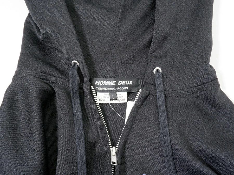 Comme des Garcons Homme Plus Jacket Poly Jersey Full-Zip Long Parka Size US L / EU 52-54 / 3 - 3 Thumbnail
