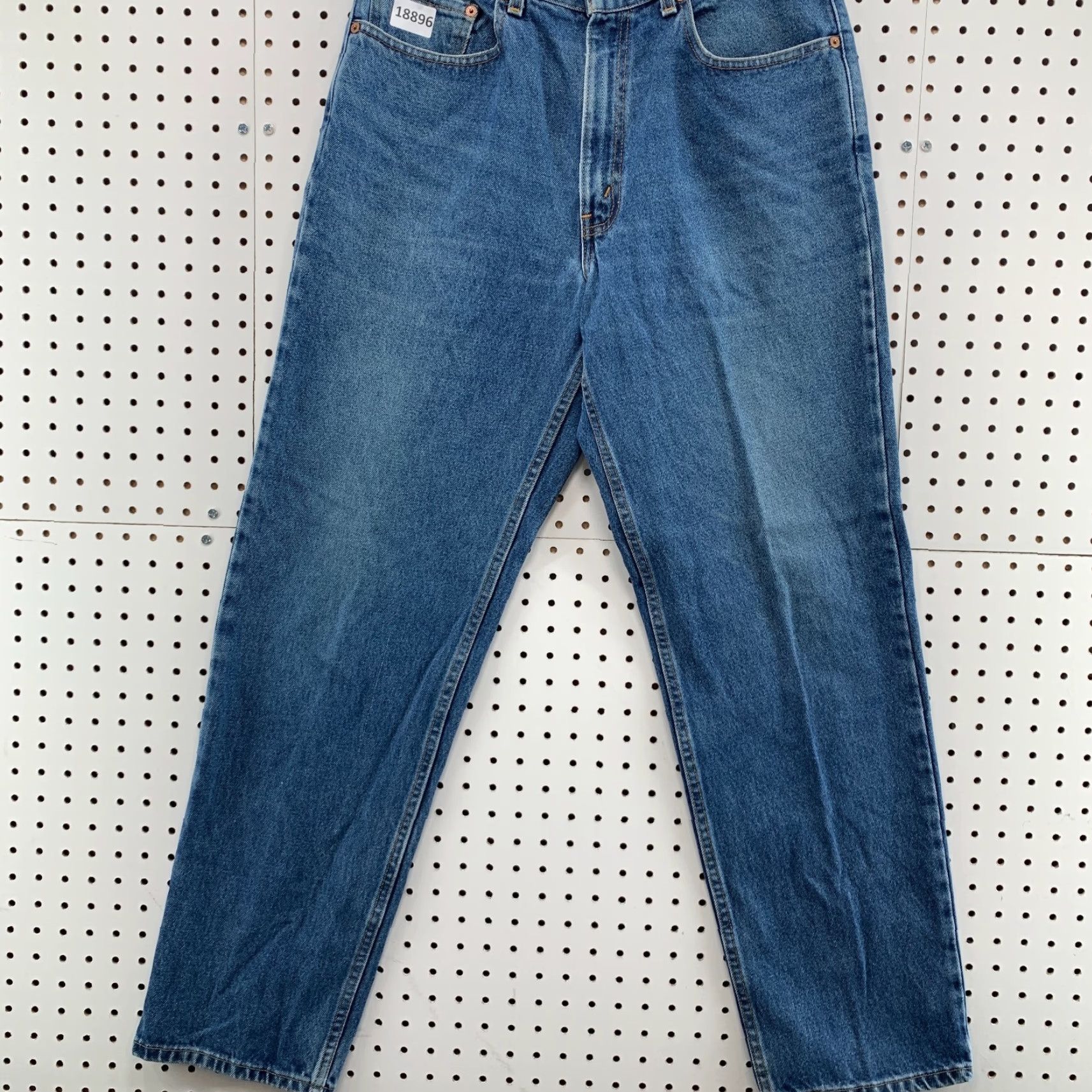 Levi's VINTAGE Levi's 550 Relaxed Fit Blue Denim Jeans 90s Mens 32x32 Size US 32 / EU 48 - 5 Thumbnail