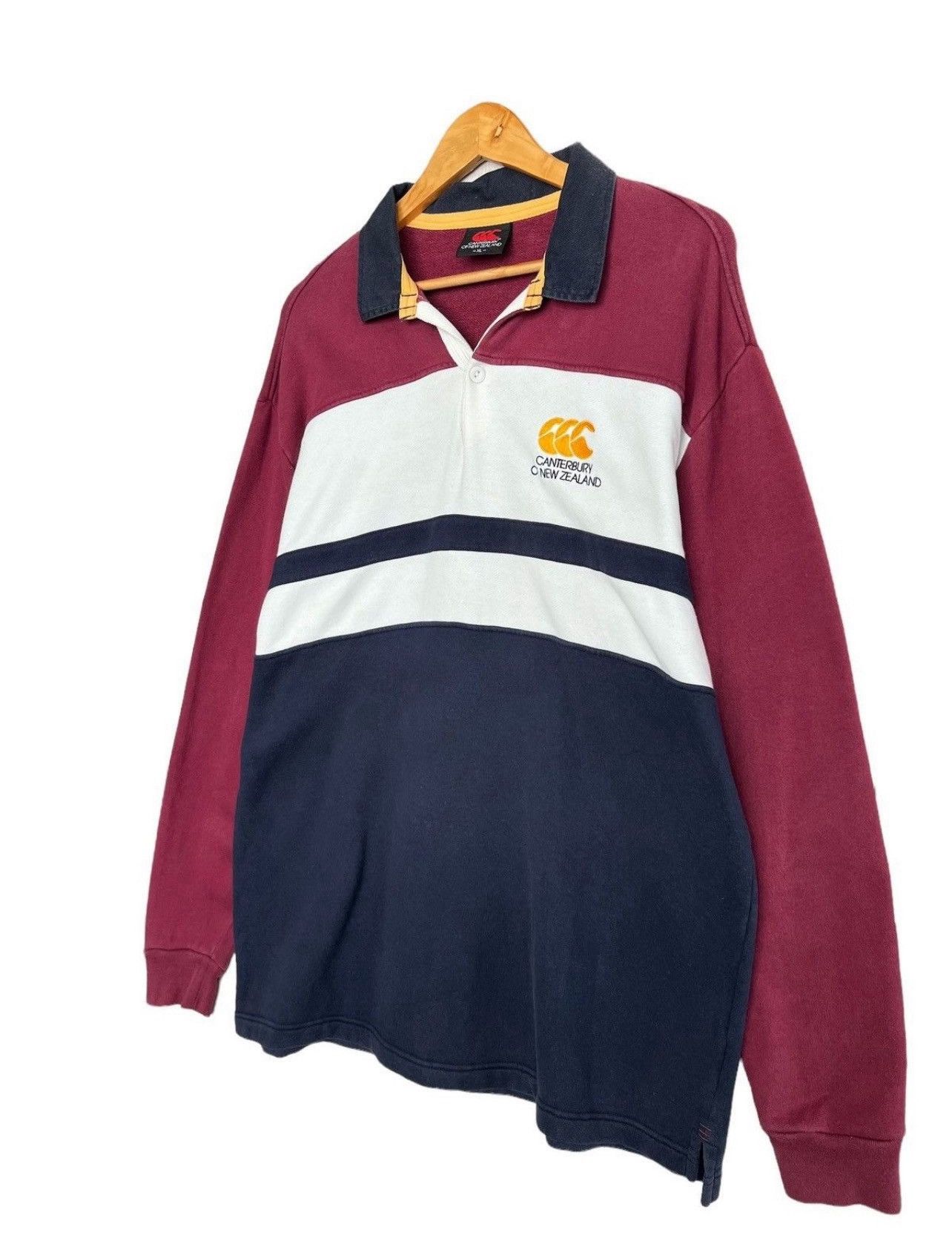 Canterbury of New Zealand Vintage 90s Centerbury Of New Zealand Polo Rugby Size XL Size US XL / EU 56 / 4 - 3 Thumbnail