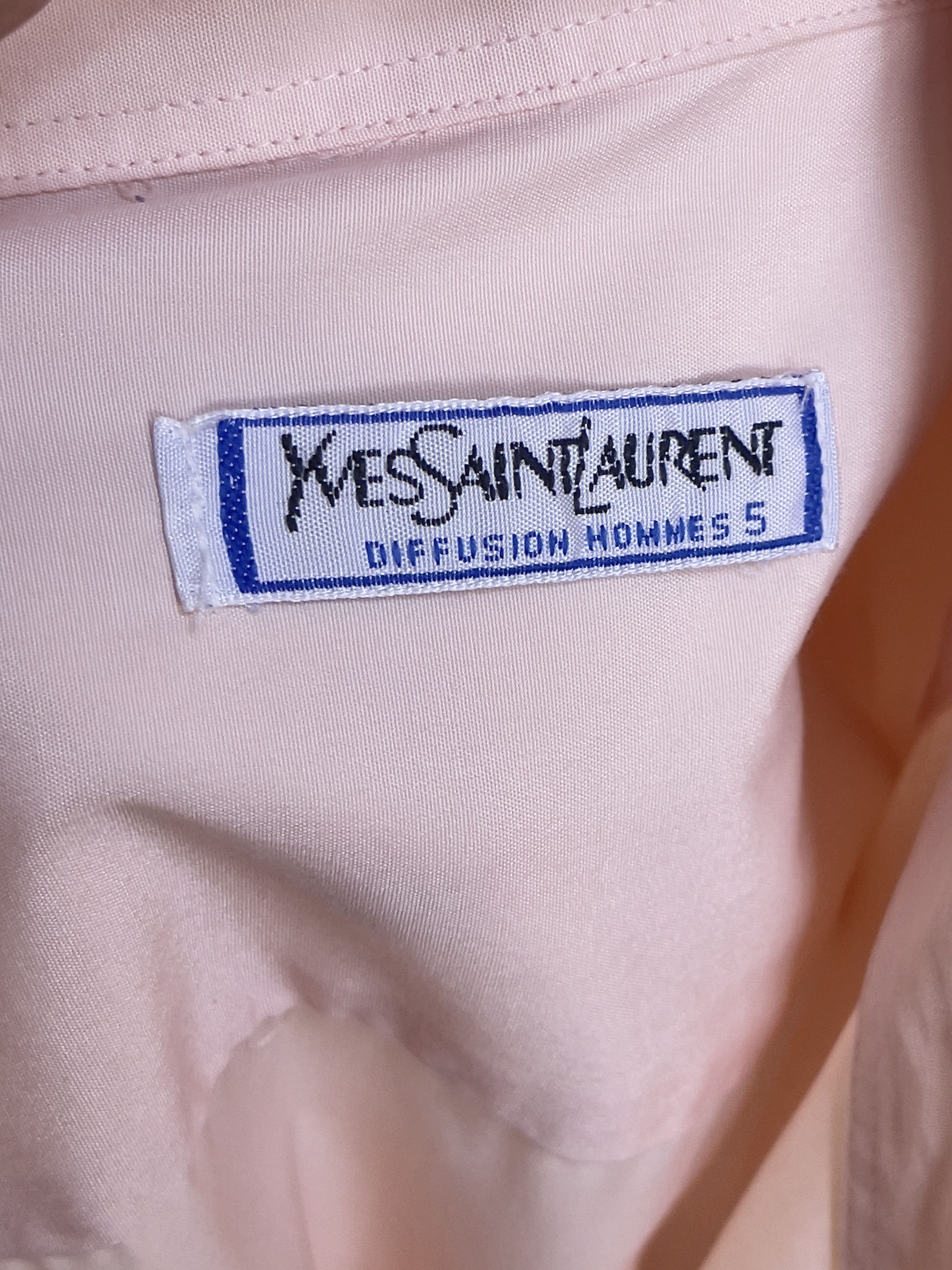 Yves Saint Laurent 🔥 salmon pink YSL Yves Saint Laurent shirt size xl Size US XL / EU 56 / 4 - 6 Thumbnail
