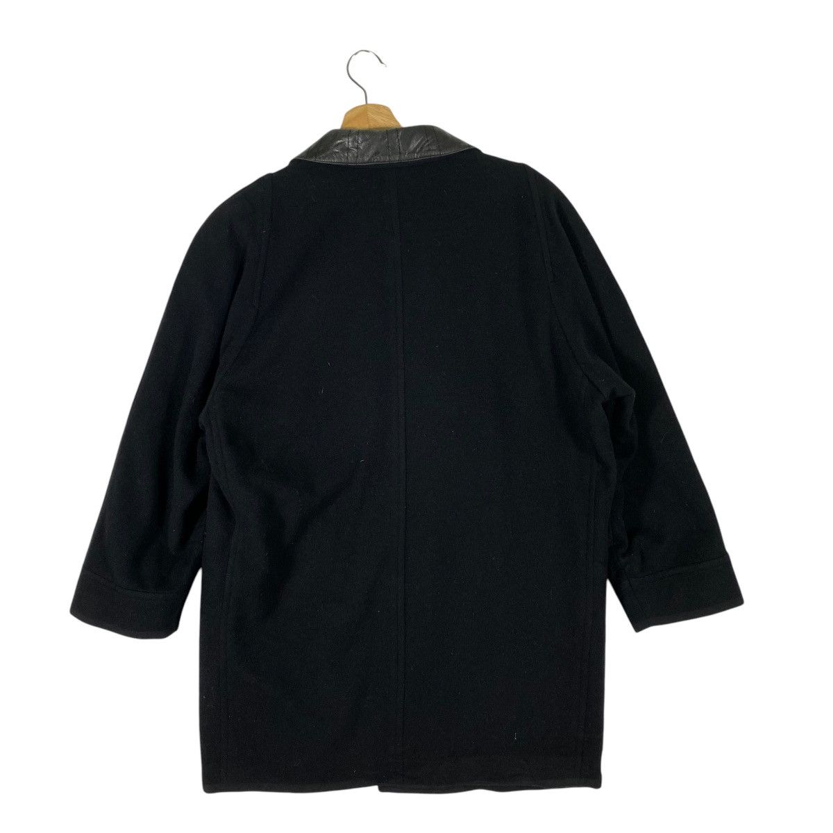 Christian Dior Monsieur × Dior Vintage Christian Dior Wool Collar Leather Size US S / EU 44-46 / 1 - 12 Thumbnail