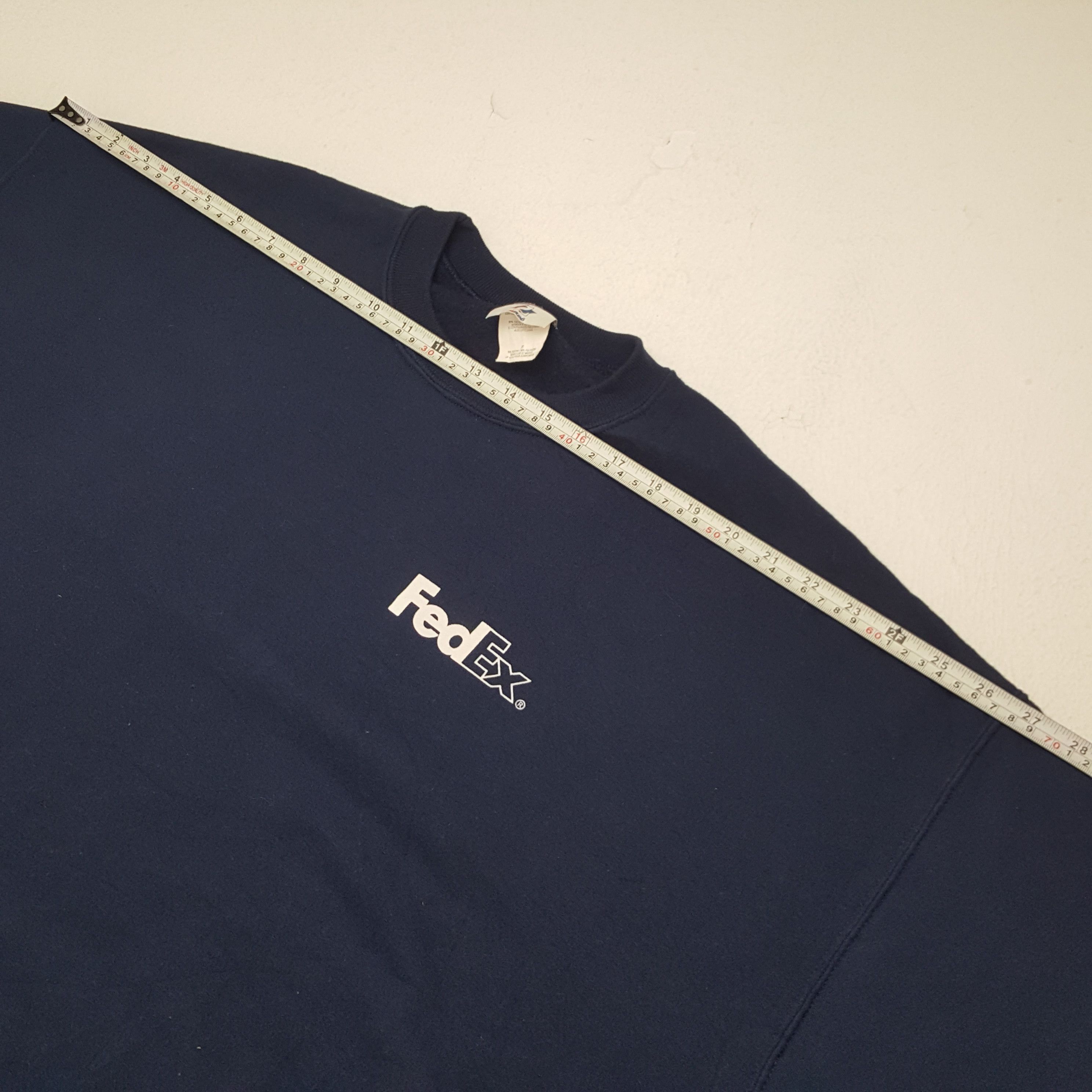 Vintage Vintage Fedex Express Shipping Courier Staff Sweatshirt Size US XXL / EU 58 / 5 - 5 Thumbnail
