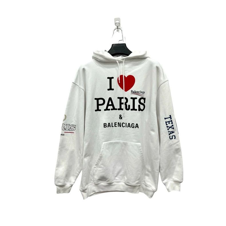 Balenciaga Balenciaga Coke graffiti Paris hoodie Size US S / EU 44-46 / 1 - 1 Thumbnail