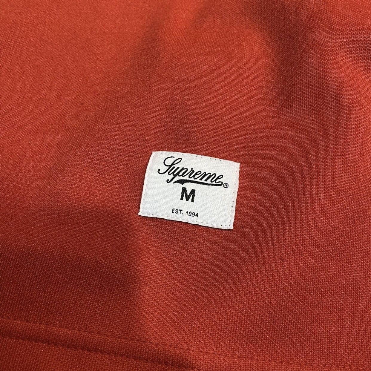 Supreme Supreme Zebra L/S Top Red Fall/Winter 2019 New Size US M / EU 48-50 / 2 - 8 Thumbnail