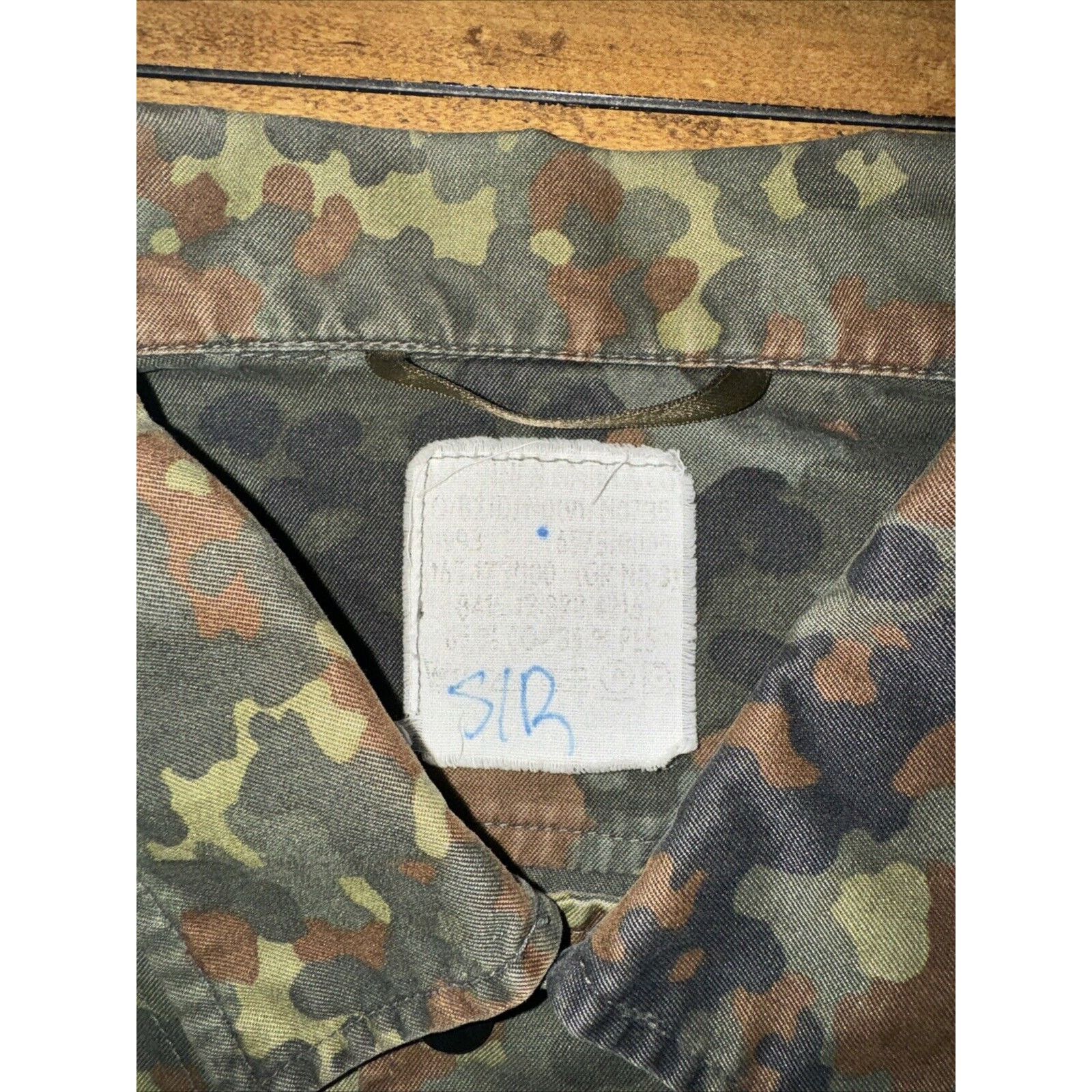 Other Vintage Germany Camo Military Jacket Medium 20x25 Green Size US M / EU 48-50 / 2 - 4 Thumbnail