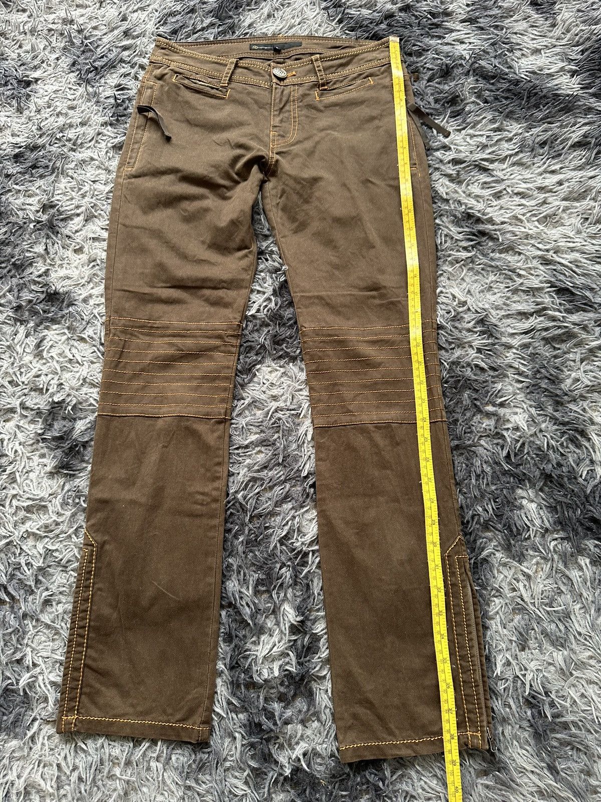 Obelisk 00's Le.Synchronicity paneled rustic tribe denim Size US 30 / EU 46 - 12 Thumbnail